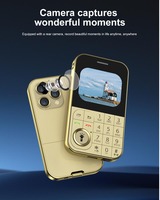 Mini téléphone portable V9, écran 2,01 pouces, double SIM, réseau GSM 2G, mini clavier, voix magique, petit bouton, appareil compact