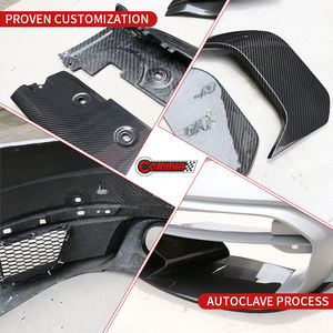 Kit de Carrocería de Fibra de Carbono Estilo Rt900 BraBs de Alta Calidad para Porsche 911 992, Parachoques Delantero y Trasero, Guardabarros - Product Image 4