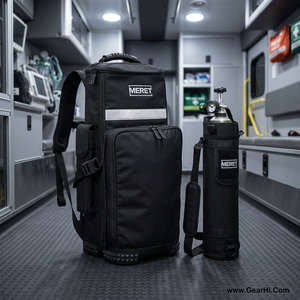 Sac à dos pour bouteille d'oxygène en nylon, cylindre D, EMS, portable, porte-bouteille d'O2, équipement médical pour premiers intervenants, sac de stockage de gaz médical, équipement d'oxygène - Product Image 3