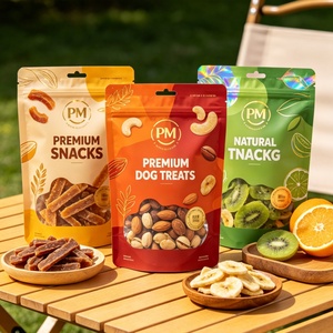 Bolsa de Embalaje de Alimentos Sostenible de Material Monomaterial PE Reciclable al por Mayor para Golosinas y Snacks para Mascotas 500g 1lb - Product Image 1