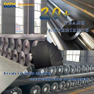 2025 OEM HDPEジオメンブレンライナーポリエチレンカスタムサイズ厚い黒包装チューブチューブ - Product Image 4