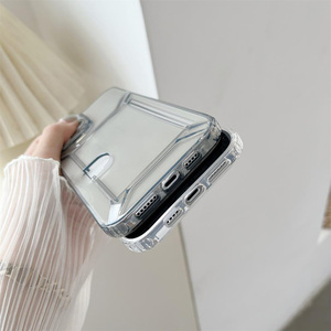 <span class=keywords><strong>4</strong></span> góc được xây dựng trong chống thả chống sốc bìa cho <span class=keywords><strong>Iphone</strong></span> 14 Pro 13 12 11 15 16 Cộng với mờ Side mở khe cắm thẻ điện thoại trường hợp - Product Image 3