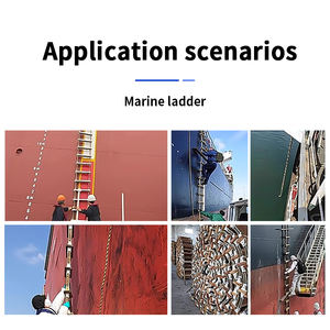 Escalera fluvial de aleación de aluminio con certificación CCS de alta calidad para el embarque de los barcos de los pilotos. Especializado para pilotos. Longitud personalizable - Product Image 5