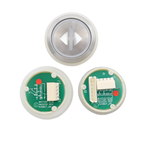 Nhà Máy bán hàng trực tiếp của kds300 50 vòng kỹ thuật số nút thép không gỉ các bản vá lỗi, thích hợp cho khổng lồ <span class=keywords><strong>Kone</strong></span> phụ kiện - Product Image 2