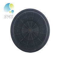Filter Anti Ekstraktor Bulat Arang Karbon untuk Penghisap Asap Dapur Jerman 175mm