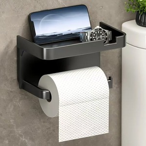 Cross-border <b>tissue</b> box storage rack wall-mounted <b>tissue</b> box storage bathroom toilet <b>paper</b> holder roll <b>paper</b> holder bathroom - Product Image 4