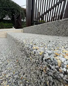 LSY 2:1 Water Permeable UV Stable 100% Solid Epoxy Gravel Bonding Resin For Driveways Paving Walkingways Patios Tree Pits Paths
