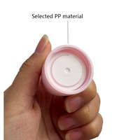 Nouvelle conception de boisson solide de remplacement de repas jetable 32*33mm avec bouchon à vis instantané séparé pour bouteille d'eau portable et couvercle pour poudre de thé