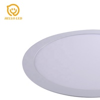 Bon prix 24W led panneau lumineux encastré rond ultra mince led plafonnier