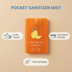 Wholesale Hand Sanitizer <b>Mini</b> Travel Size Pocket <b>Mini</b> Credit Card Hand Sanitizing <b>Spray</b> Power Mist <b>Bottle</b> Gift For Women Men - Product Image 4
