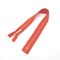 Fermeture éclair métallique durable YYX, plusieurs tailles, couleur personnalisée, extrémité ouverte/fermée pour accessoires de couture de vêtements