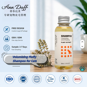 Shampoo per Gatti, Shampoo Volumizzante e Modellante per la Cura del Pelo Soffice dei Gatti - Product Image 1