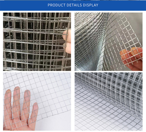 Grillage soudé à mailles carrées en acier galvanisé pour <span class=keywords><strong>le</strong></span> renforcement du béton, support de sol et de mur de bâtiment, pliage - Product Image 6