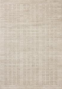 Amber Lewis Monty Collection MOT-06 Area Rug 2'-7&quot; X 4' .50&quot; Pile Height Abstract <strong>Pattern</strong> Machine Made 10mm <strong>Pebble</strong>/Beige Color - Product Image 5