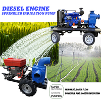 Pompe à Eau Diesel DEHUIKE pour Remorques, Pompe de Drainage pour le Traitement des Eaux Usées et l'Irrigation Agricole, Application OEM