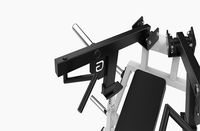 Poids libre Gym Fitness Equipment Assis Plaque Chargée Inclinaison Poitrine Presse Machine Poitrine Presse Banc
