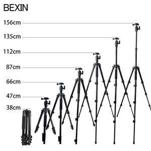 Bexin Professional Tripod Aluminum Alloy 3 Section Knob Lock Portable <b>Digital</b> <b>Camera</b> Support - Product Image 2