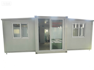 Contenedor Plegable Personalizado de Fábrica, <span class=keywords><strong>Casa</strong></span> Contenedor Móvil de Doble Ala Expandible, <span class=keywords><strong>Casa</strong></span> Contenedor Plegable de 20 pies y 40 pies - Product Image 2