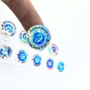 Logotipo láser holográfico personalizado Mini etiqueta láser NFC para prueba de manipulaciones - Product Image 5