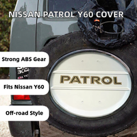 Housse de roue de secours arrière Nissan Patrol Y60 en ABS, accessoire extérieur pour roue