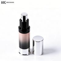 Flacon pulvérisateur et flacon de lotion PCR mini airless de 15 ml, 20 ml, 30 ml pour l'emballage de produits de soin de la peau en voyage