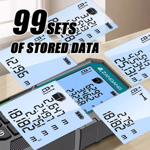Laser Afstandsmeter Met Niveau Digitale Laser Afstand Meet Tools Ft/In/<span class=keywords><strong>M</strong></span> Lasermeting Tool -Backlit Lcd Weergavegebied - Product Image 4
