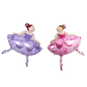 Bestseller 3D Biene Eule <span class=keywords><strong>Ballerina</strong></span> Cartoon Folienballons für Geburtstagsfeiern Halloween-Dekorationen - Product Image 4