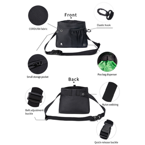 Bolsa <span class=keywords><strong>de</strong></span> Cintura Ajustable e Impermeable <span class=keywords><strong>de</strong></span> Nailon para Premios y Comida para Mascotas Winhyepet, Dispensador <span class=keywords><strong>de</strong></span> Bolsas para Excrementos <span class=keywords><strong>de</strong></span> Perro, Manos Libres para Viajes - Product Image 2