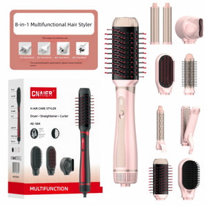 Set <span class=keywords><strong>Spazzola</strong></span> <span class=keywords><strong>Asciugacapelli</strong></span> Multifunzione con Aria Calda - Product Image 6