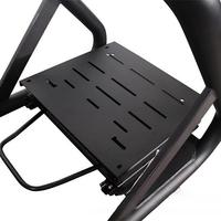 Yueshen Racing Simulator Cockpit Cadre en aluminium Pédale de rail coulissant réglable Réglage de l'angle avant arrière Pédale d'émulateur de jeu
