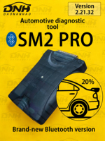 [Nuevo Modelo] Daonanhao Bluetooth Versión 2.21.32 SM2 PRO J2534 VCI PCM Programador de ECU, Herramientas de Programación de ECU para Automóviles, Pcmflash, Pcmtool