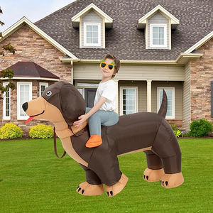 Costumes gonflables pour enfants, costume de teckel gonflable à monter, costumes d'Halloween pour garçons et filles - Product Image 5