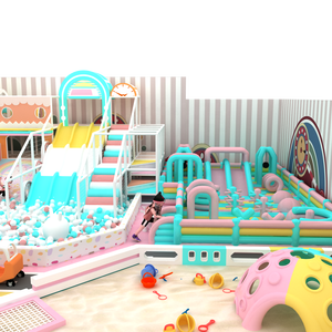 Proveedor Chino de Parques Infantiles Interiores con Temática de Macaron, Carrusel, Aldea Navideña, Parque Infantil Interior para Niños - Product Image 5
