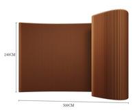 Cloison pliante multifonctionnelle en acrylique et bois, design moderne, pour restaurant, bureau, magasin, usine