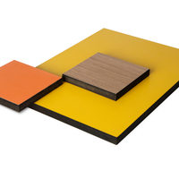 Panneau de fibres compactes DEBO E1 anti-rayures, première qualité, moderne, en mélamine, fibre de bois haute densité, surface texturée, imperméable et ignifuge