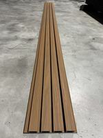 Paneles de Pared de Madera Sintética WPC, Material WPC Resistente para Uso en Interiores y Exteriores