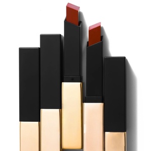 Dập nổi Ống mỏng màu đỏ mờ Son môi lâu dài không dính vào cốc không nhòe không thấm nước mịn và kết cấu kem - Product Image 5