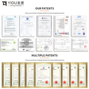 Giá gạch sứ tùy chỉnh với móc treo phòng trưng bày sang trọng và bảng triển lãm thương mại có thể thu gọn - Product Image 6