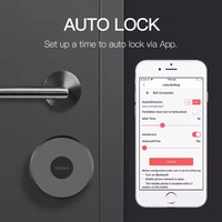 TTLOCK TUYA Wifi Serrure à cylindre intelligente d'empreinte digitale pour la maison Moteur automatique intelligent en aluminium de style NUKI pour cylindre