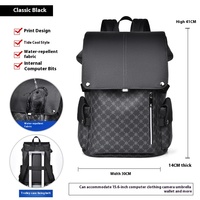 Nouveau sac à dos de voyage décontracté de grande capacité pour hommes sacoche pour ordinateur portable en polyester pour l'école d'affaires unisexe