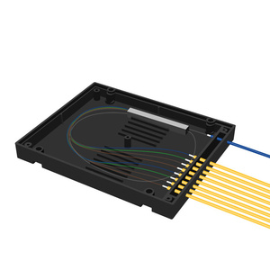 ระบบเครือข่าย Olt ftth catv ตัวแยกไฟเบอร์ PLC 18 เส้นใยแบบโมดูลพร้อมขั้วต่อ SC APC UPC - Product Image 6