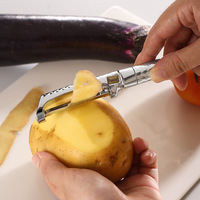 Vergulde Meloenschaaf Roestvrijstalen Meloenschaaf Thuis Schilmessen Schillen Fruit En Groenteschiller