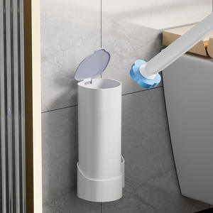 חד פעמי טואלט פלסטיק מברשת להגדיר את הקיר ללא קירות זווית מתה ניקוי מברשת החלפת חתיכה - Product Image 4