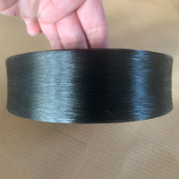Fil élastique de qualité supérieure Hyosung Factory pour fil de couverture Creora 20D, qualité AB, fil de spandex transparent noir nu