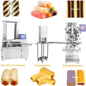 BNT-<span class=keywords><strong>208</strong></span> Machine <span class=keywords><strong>automatique</strong></span> de fabrication de tamales, de churros et de tulumba, machine de découpe et d'enrobage de dattes et de figues, ligne de production - Product Image 2