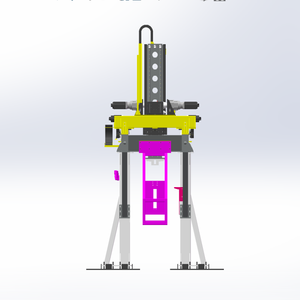 3축 갠트리 로봇 기차 바퀴 세트 취급, 차량 부품 조립, 레일 고정장치 분류/설치 철도 교통 - Product Image 3