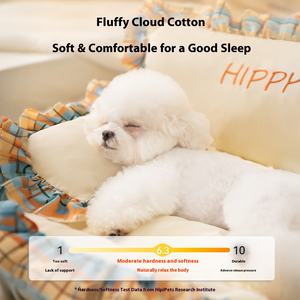 เตียงสัตว์<span class=keywords><strong>เลี้ยง</strong></span>รุ่นใหม่ปี 2025 แบบพรีเซลล์  โซฟาขนาดเล็กเป็นมิตรกับสิ่งแวดล้อม สำหรับทุกฤดู  สำหรับฤดูใบไม้ร่วงและฤดูหนาว ใช้ได้ทั้งสุนัขและแมว - Product Image 2