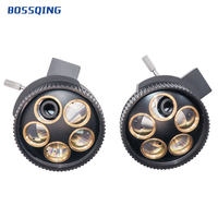 BOSSQING Convertisseur de champ clair/obscur (DIC) à 5 trous (M26x1/36) Interface en cuivre 0,001 mm Pièces et accessoires d'instruments