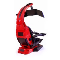 Chaise de jeu Scorpion à gravité zéro avec logo personnalisé, pivotante, cockpit exécutif, pliable et convertible