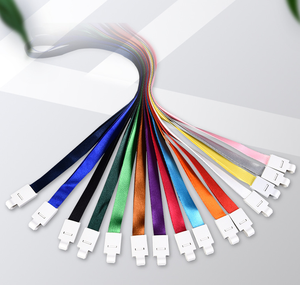 Porte-badge en PVC blanc NFC pour <span class=keywords><strong>carte</strong></span> d'identité, <span class=keywords><strong>carte</strong></span> de visite, <span class=keywords><strong>carte</strong></span> d'accès, contrôle d'accès RFID pour salon professionnel, avec cordon, compatible Ntag213 TK4100 - Product Image 5